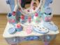 Preview: 360Home Blaue Krone Kinderschminktisch Kinderfrisiertisch blau